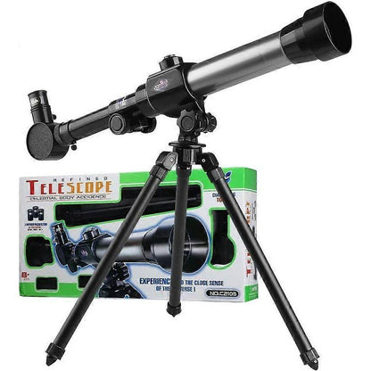 Telescop Astronomic pentru Copii 20X-30X-40X cu Trepied