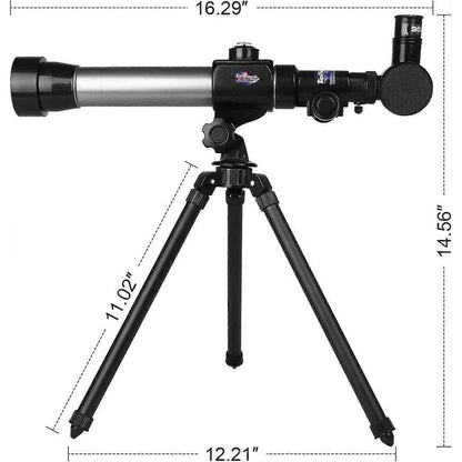 Telescop Astronomic pentru Copii 20X-30X-40X cu Trepied